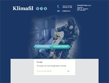 Tablet Screenshot of klimafil.cz